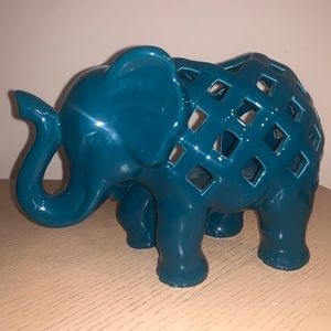 Ceramic Elephant Tea Light Candle Holder
